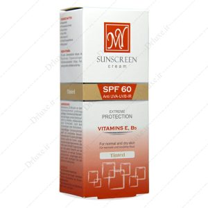 کرم ضدآفتابspf60ماي رنگي پوست خشک