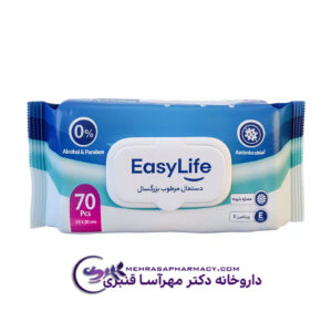 دستمال مرطوب کننده بزرگسال ايزي لايف
