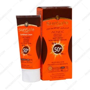سينره کرم ضدآفتاب فاقد چربي بژ طبيعي SPF60