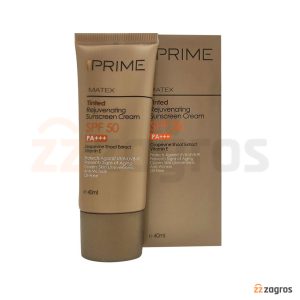 پريم کرم ضدآفتاب جوان کننده بي رنگ SPF50