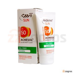 کرم ضد آفتاب آردن بژ طبيعي فاقد چربي اس پي اف 50