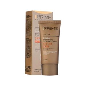 پريم کرم ضدآفتاب جوان کننده رنگي SPF50