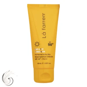 کرم ضدآفتاب ضدلک پوست خشک و معمولي بي رنگ SPF50 لافارر